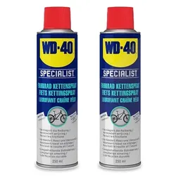 Wd-40 2x 250ml Fahrrad Kettenspray [Hersteller-Nr. 49703/NBA]
