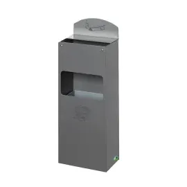 VAR Wandascher WH 51 mit Schild silber 0,8 l/4 l