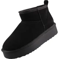 Dockers by Gerli Damen Stiefelette gefüttert schwarz - Schwarz - 36,