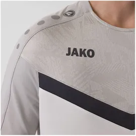 Jako Sweat Iconic Weiß/Soft Grey/Anthra Light S