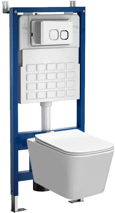 Roya Tina 83W Unterputz-WC-Tankgarnitur
