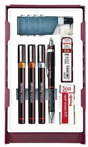 Rotring S0699390 Tusche-Kasten