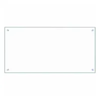 vidaXL Küchenrückwand Transparent 100×50 cm Hartglas