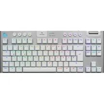 Logitech G915 X LIGHTSPEED TKL, Gaming-Tastatur, kabellos, Weiß