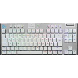 Logitech G915 X LIGHTSPEED TKL, Gaming-Tastatur, kabellos, Weiß