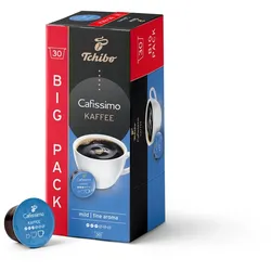 Cafissimo Kaffee mild - 30 Kapseln - Intensität: 3/6