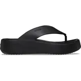Crocs Getaway Platform Flip Flip, Black, 36/37