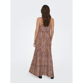 Only Spaghettikleid Sommerkleid Braun 36