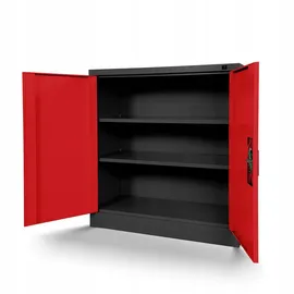 Jan Nowak C001B Aktenschrank 92,5 x 90 x 93 cm rot