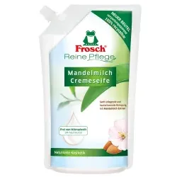 Frosch Reine Pflege Mandelmilch Cremeseife 112535 , 500 ml - Nachfüllbeutel