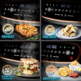 Duronic AF34 BG schwarz