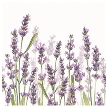 Ambiente Home Serviette "Lavendelblüten" 20 Stück