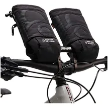 Kids Ride Shotgun Pogies Lenkerstulpen Schwarz
