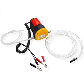 monzana Ölabsaugpumpe elektrisch 12V Kunststoff 5 l/min rot