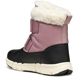 GEOX J Flexyper Girl B ABX Klettstiefel Antique Rose/Black 28