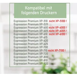 Epson 10er Sparpack Epson ersetzt Epson T262x / T263x Nr.26XL für XP510 XP520 XP600 XP605 XP610 XP620 XP-625, XP-700, XP-710, XP-720, XP-800, XP-810, XP-820 (15er)