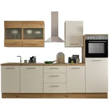 Bega BBK Küchenzeile Capri 280 cm braun