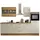 Bega BBK Küchenzeile Capri 280 cm braun