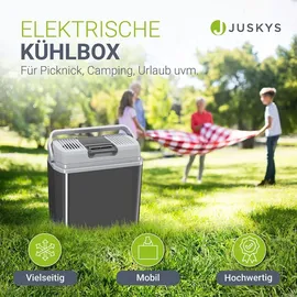 Juskys Kühlbox Nordpol - Grau