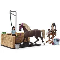 Schleich Horse Club Waschplatz mit Horse Club Emily & Luna 42438