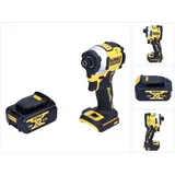 DeWalt DCF 850 N Akku Schlagschrauber 18 V 205 Nm 1/4" Brushless + 1x Akku 4,0 Ah - ohne Ladegerät