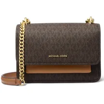 Michael Kors Claire Small Umhängetasche Leder Brown/Acorn