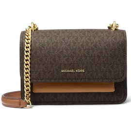 Michael Kors Claire Small Umhängetasche Leder Brown/Acorn