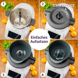 Mixcover Küchenmaschinen-Adapter  für Monsieur Cuisine Connect