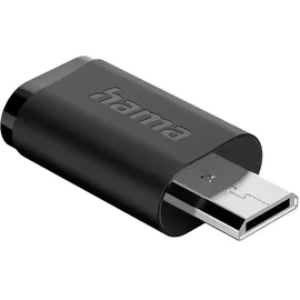 Hama Adapter-Set USB-C Buchse Micro-USB-Stecker Schwarz 3 Stück