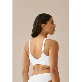 NATURANA Athleisure Soft Bra weiß, Baumwolle, D, 85 Damen,