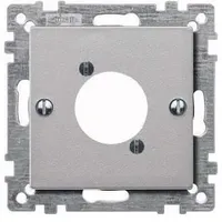 Merten Zentralplatte aluminium 468960