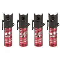 4 Stück Pfefferspray Lady Pink Schutzengel 15 ml