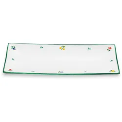 Gmundner Keramik Streublumen, Platte rechteckig (36x15cm)