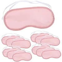 FRCOLOR 20st Einweg-augenmaske Atmungsaktive Augenmaske Rosa Augenmasken Augenschutz Zum Schlafen Massengeschenke Verdunkelungs-schlafmasken Schlafmaske Seide Hautpflege Reisen Polyester