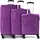 American Tourister Air Wave Koffer-Set 3-tlg. lila