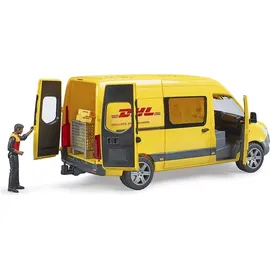 Bruder 02671 - MB Sprinter DHL mit Fahrer gelb 1:16