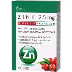 doc nature’s Zink 25 mg Bioaktiv Kapseln (60St)