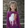 Miss Melody Langarmshirt MISS MELODY, Mädchen, Gr. 116, rot (raspberry coulis), Single Jersey, Obermaterial: 100% Baumwolle, bedruckt, hüftbedeckend, Rundhals, Shirts Langarmshirt, mit großem Pferde-Frontmotiv
