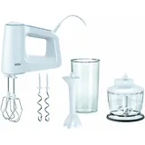 Braun MultiMix 3 HM3135, Handmixer, Weiss