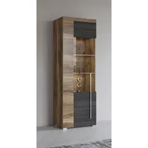 OTTO home Standvitrine Roger 55 x 35 x 160 cm Braun