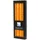 Kerzenfarm Hahn Stearin Stabkerze Set 4 Stück orange