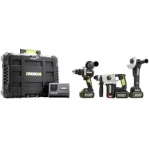 Worx WU928 Akku-Bohrhammer inkl. 2. Akku + Ladegerät