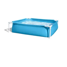 BESTWAY My First Frame Pool 122 x 122 x 30,5 cm, , eckig