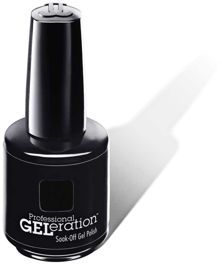 Jessica Cosmetics GELeration Gel Colour Nagellack 15 ml schwarz