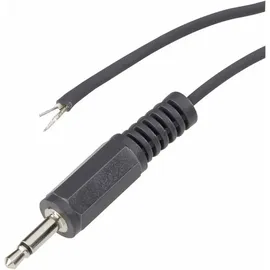 VOLTCRAFT XL-AC35DG Klinken-Steckverbinder 3.5 mm Klinkenstecker 3.5 mm - offene Kabelenden Mono Polzahl:2 1 St.