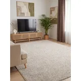 ELLE DECORATION Rocco Woll-Optik Teppich, Rocco Creme Multifarben, - Creme