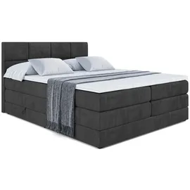 altdecor ARDENI KING 180 x 200 cm H3/H4 Schwarz