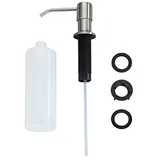 Wenko Seifenspender Monti 54739100 silber Edelstahl/Kunststoff 400,0 ml