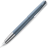 Lamy 1234853 studio Füllhalter 66 – Zeitloser Füller in der Farbe Glacier aus rostfreiem Edelstahl und propellerförmigem Clip – Federstärke EF