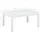 vidaXL Gartentisch 78 x 55,5 x 38 cm Weiß